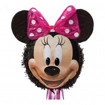 PIÑATA À TIRER TÊTE MINNIE MOUSE DISNEY 94X47X18CM