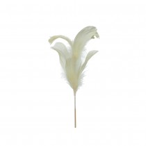 PIQUE PLUME VOLAILLE DÉCORATIF 50CM JAUNE