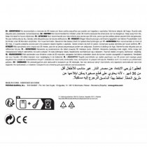 PISTOLET JOUET PVC 22CM OR MÉTAL