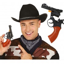 PISTOLET JOUET REVOLVER COWBOY 18CM