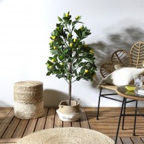 PLANTE ARTIFICIELLE CITRONNIER 120CM
