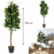 PLANTE ARTIFICIELLE CITRONNIER 120CM