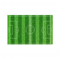 PLAQUE AZYME TERRAIN DE FOOT 20X30CM VERT