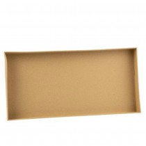 PLAT DE SERVICE RECTANGULAIRE CARTON 40X20X4CM