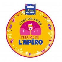 PLATEAU APÉRO MÉTAL 30.5CM