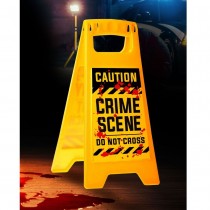 PLOT SCÈNE CRIME POLICE SCIENTIFIQUE 31X3.5X53CM