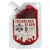 POCHE TRANSFUSION SANG ARTIFICIEL URGENCE 30ML ROUGE