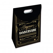 POCHETTE CADEAU CARTON ANNIVERSAIRE 27.5X36.5X14.8CM