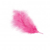 POCHETTE PLUMES 10G 5-10CM ROSE FUCHSIA