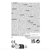 POIGNARD JOUET CROIX CROISÉ CRÂNE 26CM OR