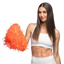 POMPON CHEERLEADING 34CM ORANGE VIF