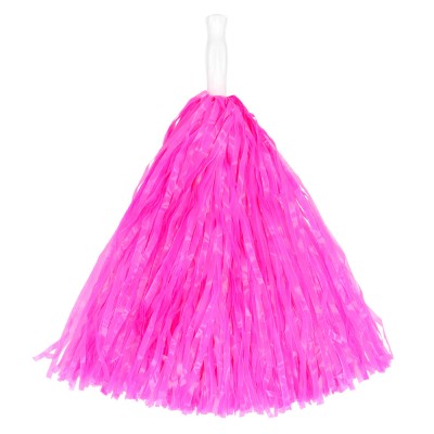 paire de pompons pom pom girl avec poignée léger argent – J2F Shop