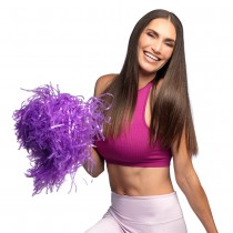 POMPON CHEERLEADING 34CM VIOLET VIF