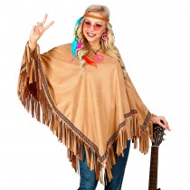 PONCHO ASPECT DAIM ADULTE