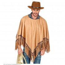 PONCHO ASPECT DAIM ADULTE