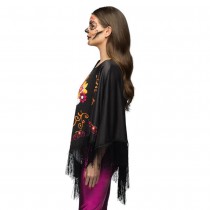 PONCHO CATRINA CALAVERA JOUR DES MORTS ADULTE