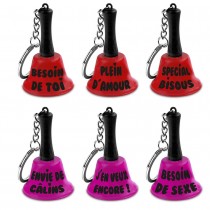 PORTE-CLEFS CLOCHETTE À L\'UNITÉ