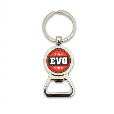 PORTE-CLEFS DÉCAPSULEUR MÉTAL ÉQUIPE MARIÉ EVG