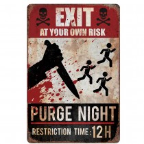 POSTER PURGE AMERICAN NIGHTMARE CARTON 24X36CM