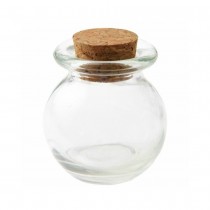 POT VERRE FORME RONDE 5X5X5.2CM