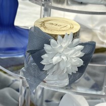 POT VERRE MARIAGE NATUREL BOUCHON BOIS 5.5X5.5CM