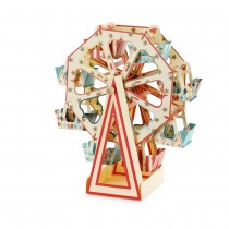 PRÉSENTOIR CARTON GRANDE ROUE 8 CABINES 50CM