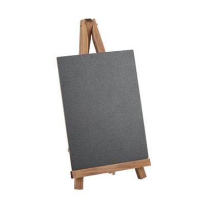PRÉSENTOIR CHEVALET TABLEAU ARDOISE 15X30X19CM