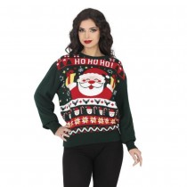PULL MOCHE NOËL SANTA CADEAUX POLYESTER FEMME