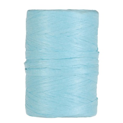 RAPHIA BIODÉGRADABLE 5-8MMX100M BLEU CIEL
