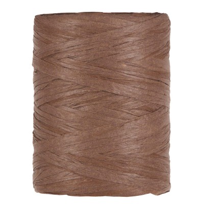 RAPHIA BIODÉGRADABLE 5-8MMX100M MARRON