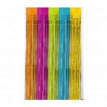 RIDEAU DE FÊTE FRANGES SCINTILLANTES 2X1M COLORÉ