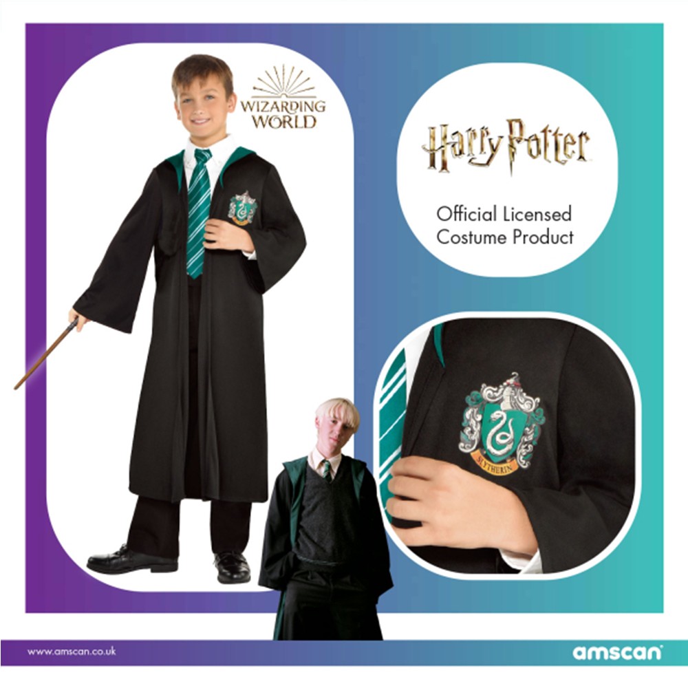 ROBE HARRY POTTER SERPENTARD ENFANT