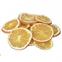 RONDELLES ORANGES SÉCHÉES DÉCO 4CM 100G ORANGE