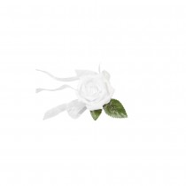 ROSE FEUILLE POIGNET DEMOISELLE D\'HONNEUR BLANC