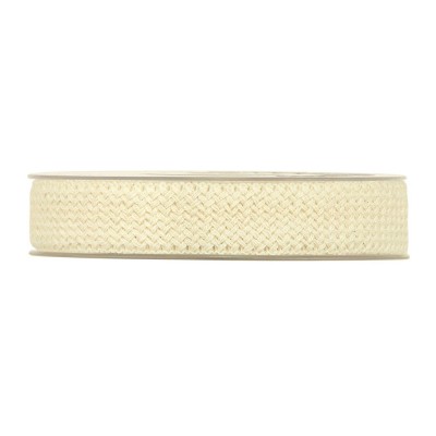RUBAN COTON LÉGER NATUREL 20MMX5M BEIGE