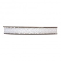 RUBAN DENTELLE BLANC 12 MM X 20 M