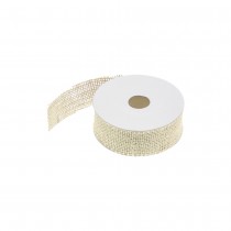 RUBAN JUTE NATURELLE 2.8CMX5M