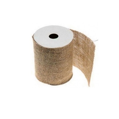 RUBAN JUTE NATURELLE 9.5CMX5M