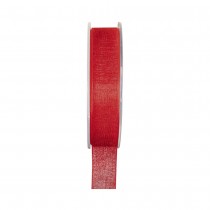 RUBAN ORGANDI 15MM*20M - ROUGE