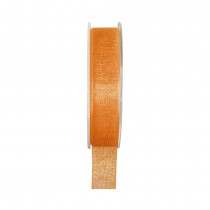 RUBAN ORGANDI 7MM*20M - ORANGE