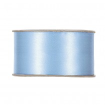 RUBAN SATIN DOUBLE FACE 40MMX25M BLEU CIEL