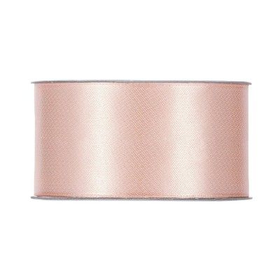 RUBAN SATIN DOUBLE FACE 40MMX25M PEAU
