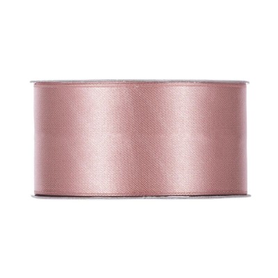 RUBAN SATIN DOUBLE FACE 40MMX25M VIEUX ROSE