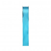 RUBAN SATIN DOUBLE FACE 6MM - TURQUOISE