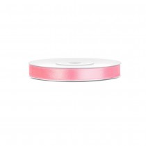 RUBAN SATIN DOUBLE FACE 6MMX25M ROSE CLAIR