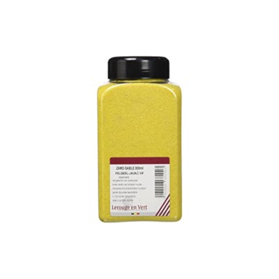 SABLE FIN DÉCORATIF 1.25KG JAUNE VIF