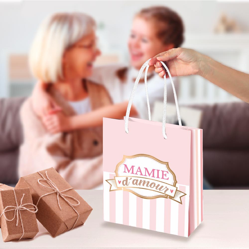 SAC CADEAU MAMIE D'AMOUR GM