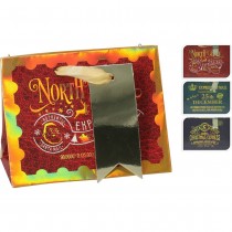 SAC CADEAU CARTON LIVRAISON NOËL 11X14X7CM