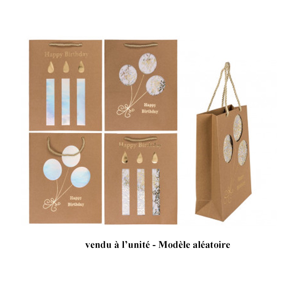 Sac cadeau hotsell kraft