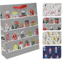 SAC CADEAU NOËL 2025 33X9X41CM